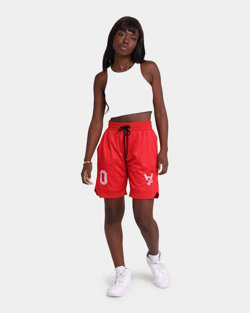 The Anti Order A8 Mesh Basketball Shorts Red/White
