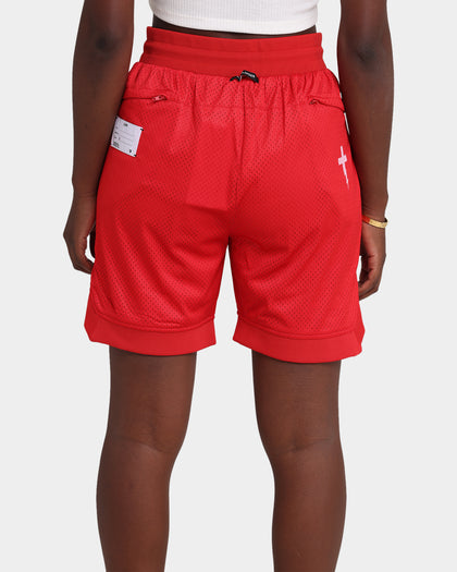 The Anti Order A8 Mesh Basketball Shorts Red/White