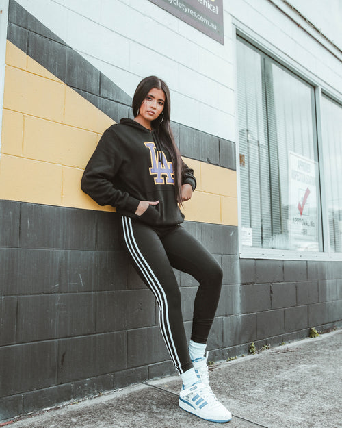 Adidas 3 Stripe Tight Black