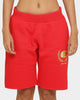 Champion Champion x Culture Kings Rev Weave Shorts Red/Gold