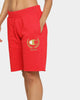 Champion Champion x Culture Kings Rev Weave Shorts Red/Gold