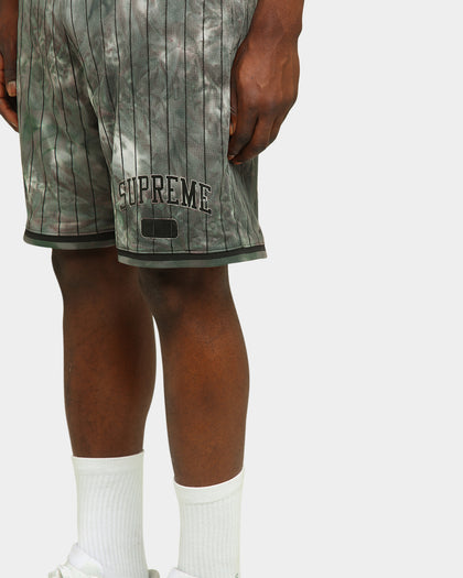 Supreme Dyed Basketball Shorts Black