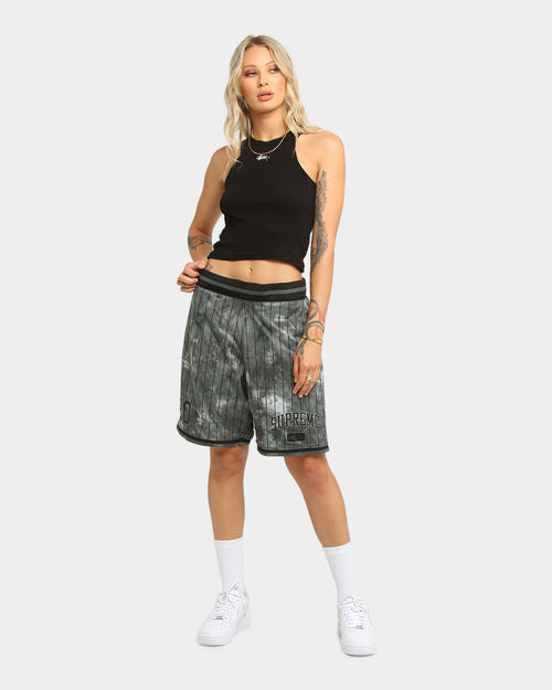 Supreme Dyed Basketball Shorts Black