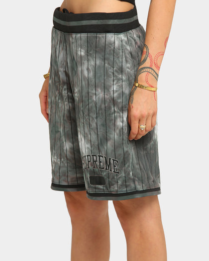 Supreme Dyed Basketball Shorts Black