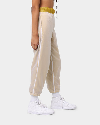 Nike Womens NSW Tech Pants Dark Citron/White