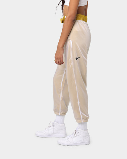 Nike Womens NSW Tech Pants Dark Citron/White