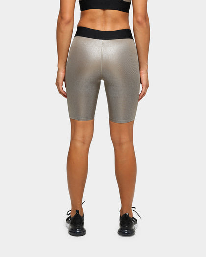 Dead Sport Women's Phantom Bike Shorts Gold/Black/Gold