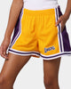 Mitchell & Ness Women's Los Angeles Lakers Jump Shot Short Gold