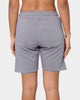 Stussy Women's Designs Pigment Fleece Shorts Charcoal