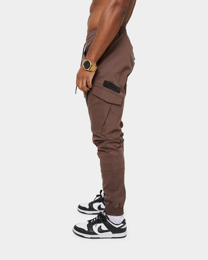Carré Evolution Cargo Joggers Dark Brown