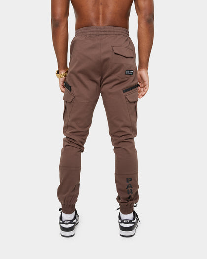 Carré Evolution Cargo Joggers Dark Brown