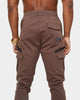 Carré Evolution Cargo Joggers Dark Brown