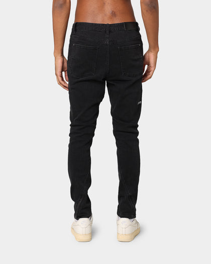 Dead Studios Twisted Beaten Jean Washed Black