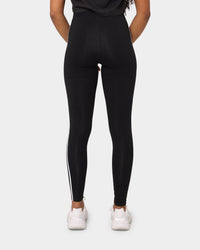 Adidas Women's 3-Stripe Tights Black/White