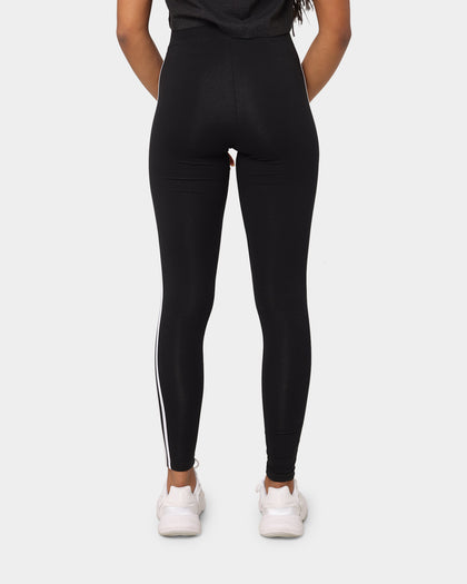 Adidas Women's 3-Stripe Tights Black/White