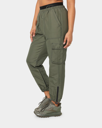 Reebok Women's Cardi B X Reebok Track Pants Hunter Green