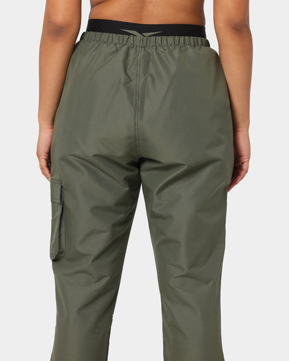 Reebok Women's Cardi B X Reebok Track Pants Hunter Green