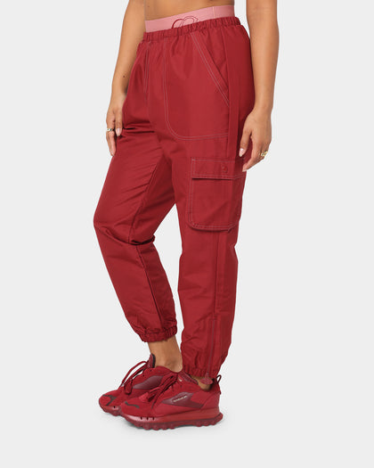 Reebok Women's Cardi B X Reebok Track Pants Triathlon Red