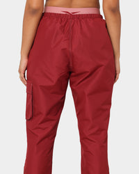 Reebok Women's Cardi B X Reebok Track Pants Triathlon Red
