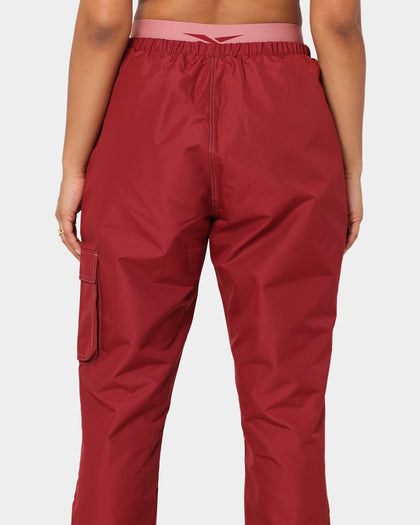 Reebok Women's Cardi B X Reebok Track Pants Triathlon Red