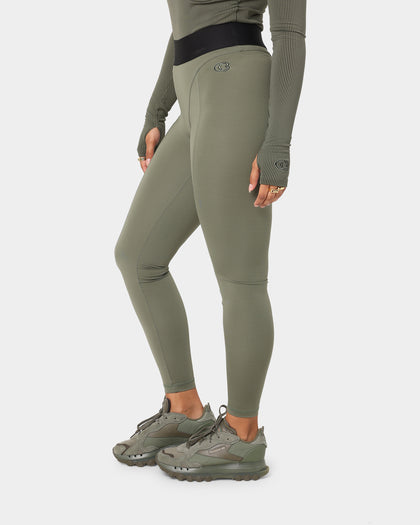 Reebok Women's Cardi B X Reebok Tights Hunter Green