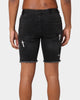 Dead Studios Destroy Denim Short Washed Black
