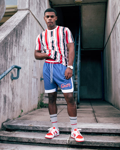 Carre Volle Ball Short Blue