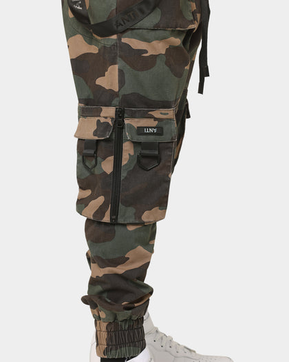 The Anti Order Armed Forces Elite Joggers Woodland Camo