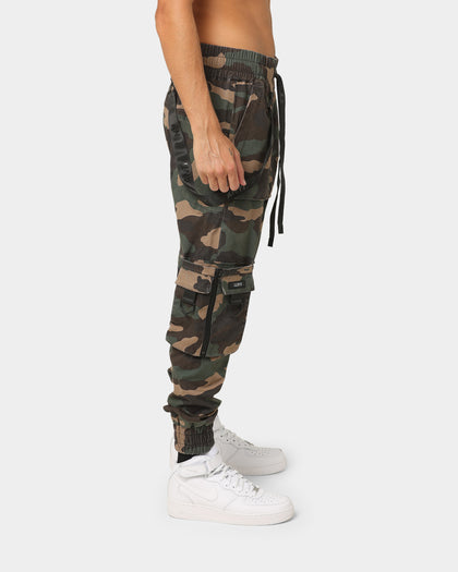 The Anti Order Armed Forces Elite Joggers Woodland Camo