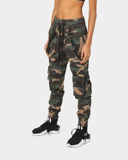 The Anti Order Armed Forces Elite Joggers Woodland Camo