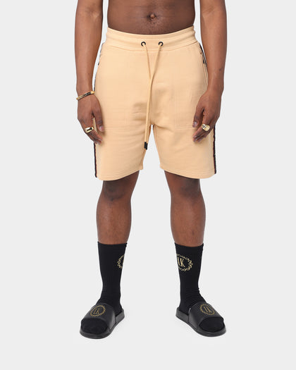 Last Kings Notoriety Tape Sweat Shorts Sand