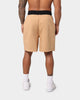 EN ES Fleece Ball Shorts Tan