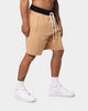 EN ES Fleece Ball Shorts Tan