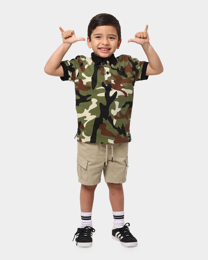 Lil Hommé Kid's Utilitaire Cargo Short Stone