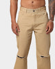 EN ES Ryder Straight Leg Jeans Tan