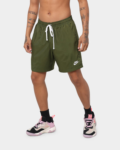 Nike Nike Sportswear Woven Lined Shorts Rough Green/White