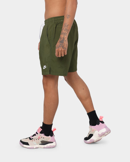 Nike Nike Sportswear Woven Lined Shorts Rough Green/White