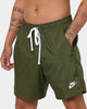 Nike Nike Sportswear Woven Lined Shorts Rough Green/White