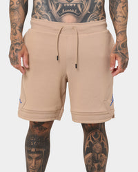 Jordan Essential Fleece Diamond Shorts Hemp