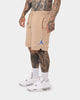 Jordan Essential Fleece Diamond Shorts Hemp