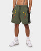 Jordan Zion Dri-FIT Fleece Shorts Carbon Green/Black