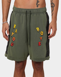 Jordan Zion Dri-FIT Fleece Shorts Carbon Green/Black