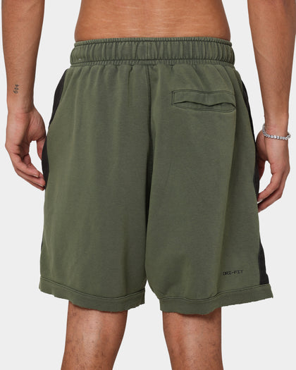 Jordan Zion Dri-FIT Fleece Shorts Carbon Green/Black