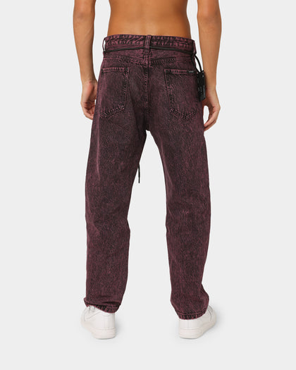 The Anti Order Post Dated Relaxed Jeans Acid Pink
