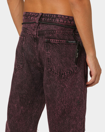 The Anti Order Post Dated Relaxed Jeans Acid Pink