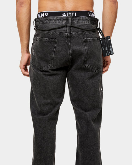 The Anti Order Post Dated Relaxed Jeans Stone Wash Black