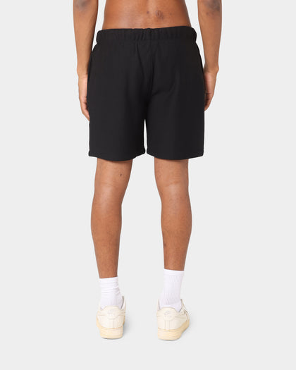 Champion Reverse Weave Varsity Shorts Black