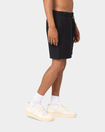 Champion Reverse Weave Varsity Shorts Black