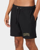 Champion Reverse Weave Varsity Shorts Black