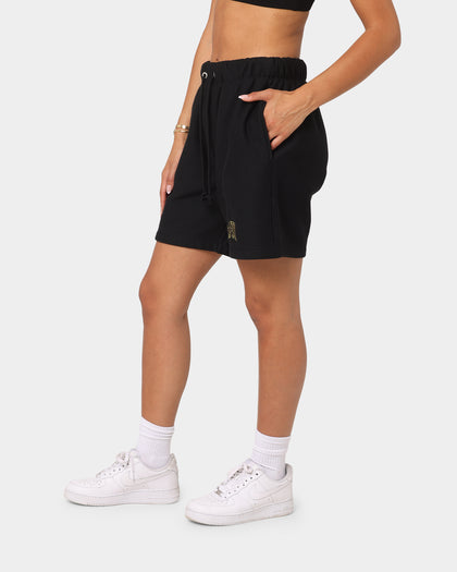 Champion Reverse Weave Varsity Shorts Black
